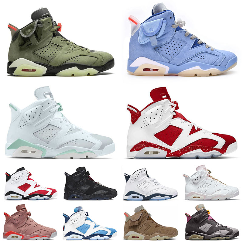 

Jumpman 6 6s VI Designer Basketball Shoes Cactus Jack Gold Hoops Midnight Navy Tiffany Blue Unc Mens Womens Sports Sneakers Trainers, C13 40-47 all sta