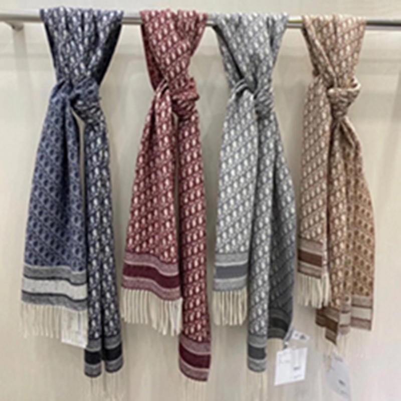 

New Designer Scarf Mens Womens Scarves Winter Luxury Cashmere Landscape Animal Print Letter Pattern Scarve Shawls Choose from 9 different styles and sizes