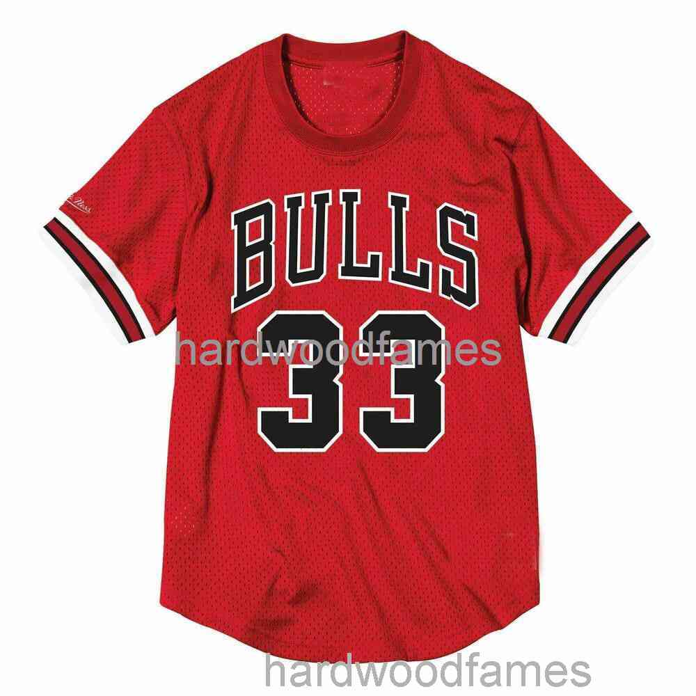 

Stitched Custom Mens Mitchell & Ness Mesh Name & Number Crew Neck Scottie Pippen Men Women Youth Basketball Jerseys XS-6XL, Black