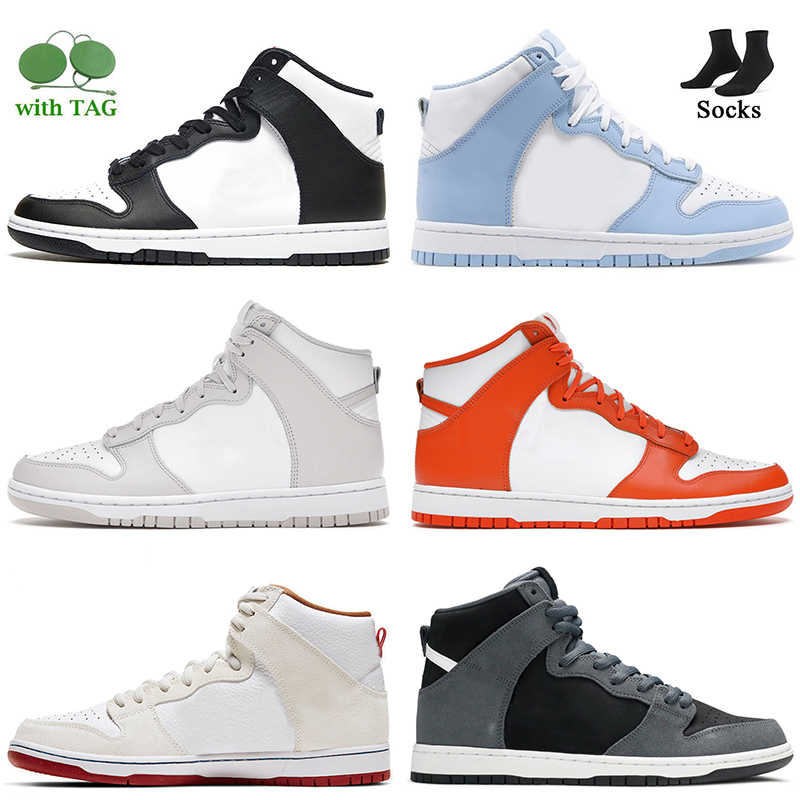 

Outdoor Jogging Platform Running Shoes Women Mens SB High Aluminum Football Grey Syracuse Team Crimson Fragment Bejing Tokyo Sports Trainers, D11 team red 36-45