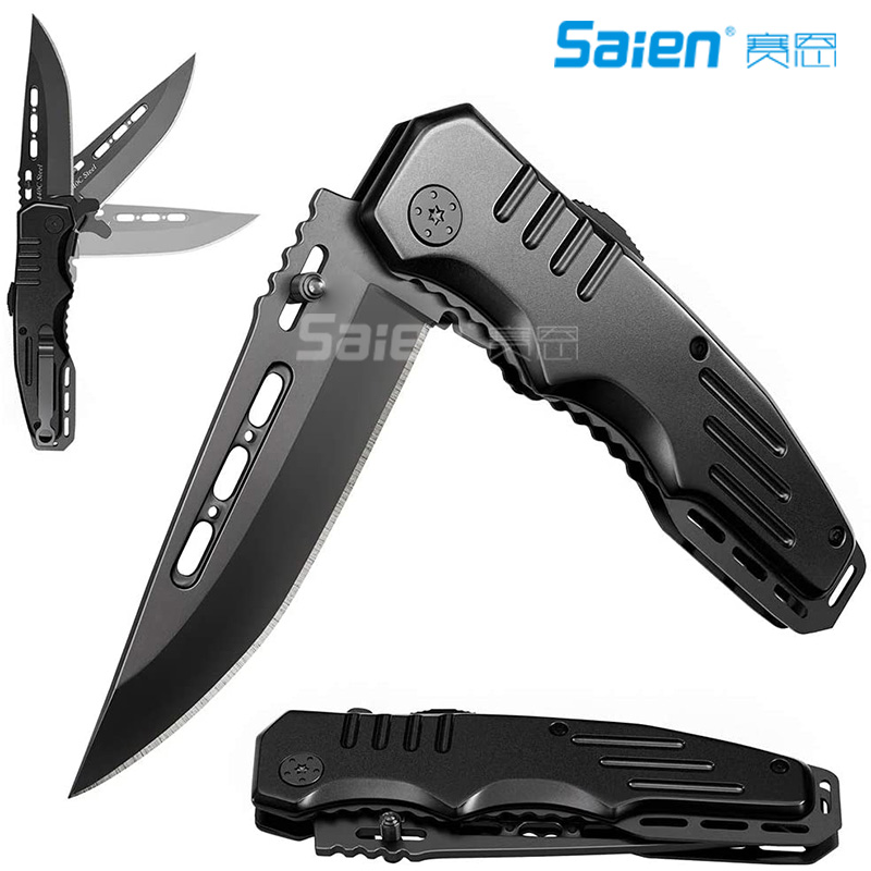 

Spring Assisted Knife Pocket Folding Tactical Knifes - Good for Camping Hunting Survival Indoor and Outdoor Activities Mens Gift