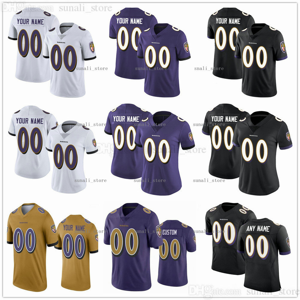 

Stitched Football Jerseys Khalil Dorsey Devin Duvernay Gus Edwards DeShon Elliott Jaylon Ferguson Davontae Harris Malik Harrison Justice Hil, Black;red