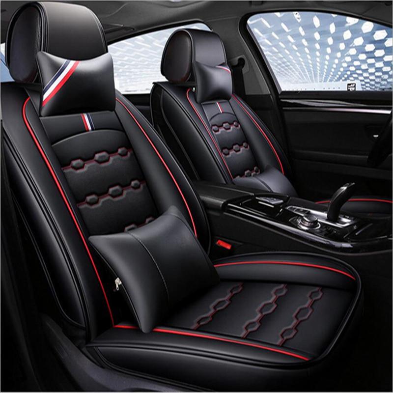 

Seat Cushions Car Travel (Front + Rear) Special PU Covers For E34 E39 E60 E90 F30 X5 X6 Accessories Kia Auto Styling