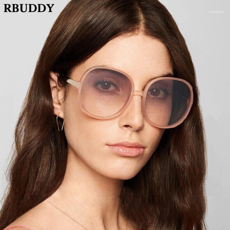 

Sunglasses RBUDDY Vintage Round Women 2021 Fashion Oversized Glasses For Men Unisex Brand Design Women's Sun Eyewear1