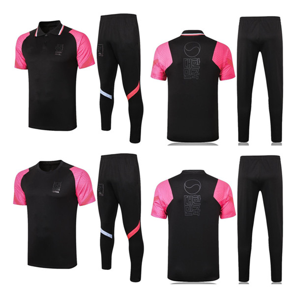 

2021 Korea polo shirt soccer jacket football tracksuit HUN KWON LEE KIM H M SON training suit tracksuits