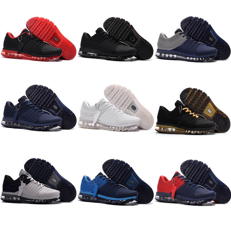 

Cushion Mens Sports Running Shoes Nano 2017 KPU Black White Red Shock Jogging Walking Athletic Size 40-46, As photo 1