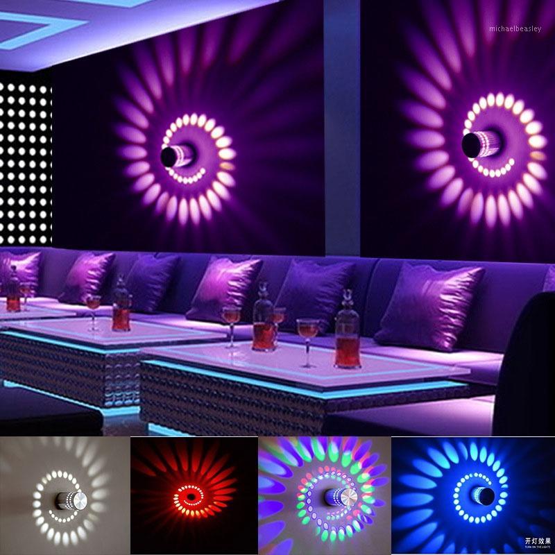 

Modern 3W LED Wall Lamp Aluminum Indoor Lighting For Bar Decor Lights Luminaire Sconce Background Lamps Halloween Christmas1