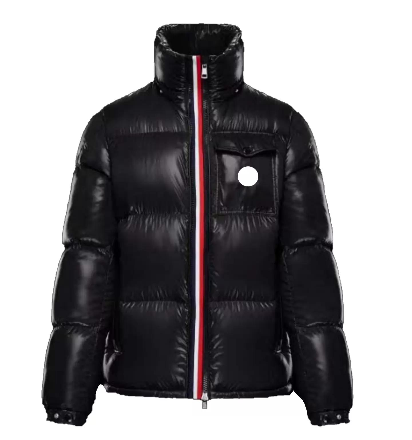 

2022 Mens Down Parkas Designer Embroidered Letter Badge Womens Downs Jackets, Black