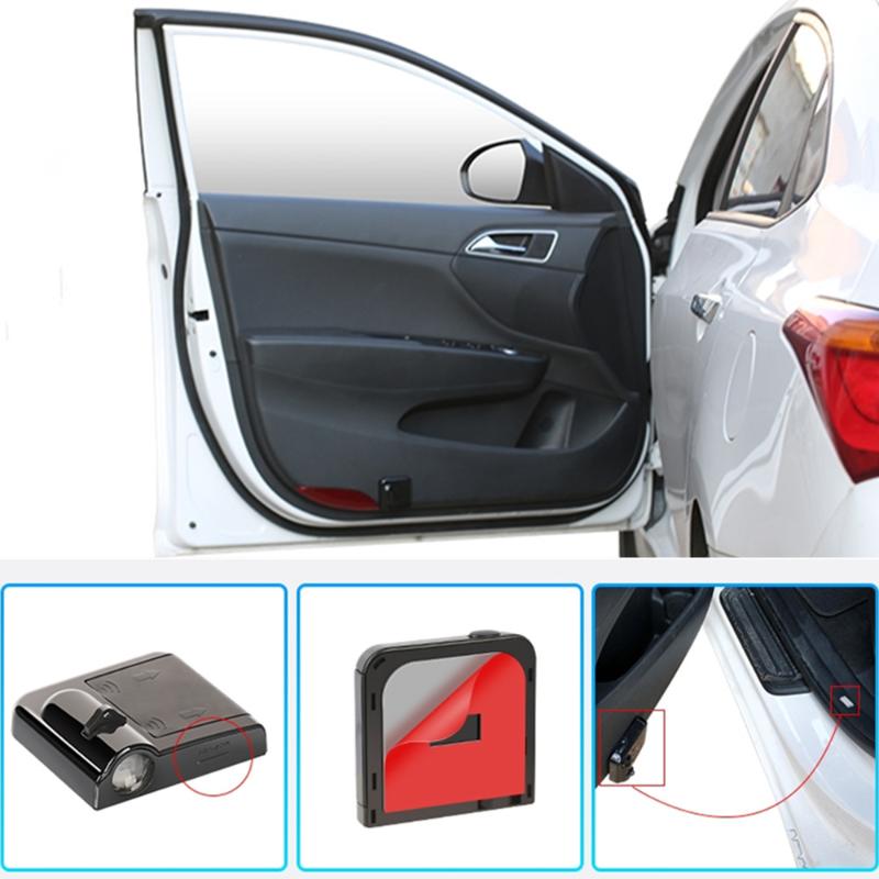 

Interior&External Lights 2X LED Car Decoration Door Logo Projector Light For Focus 2 3 Fiesta Ranger Mondeo 4 7 Fusion Kuga