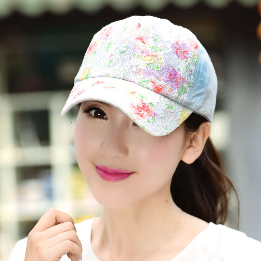 

the ball cap ball caps hat summer baseball girl spring korean fashion lace cap casual outdoor sun, Blue;gray