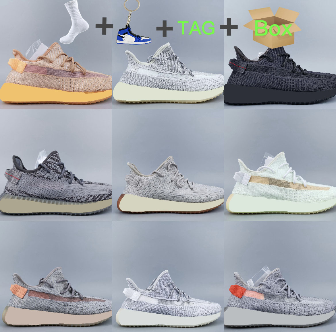 

[With Box]2021 Top Quality Men Women Mesh Running Shoes Pearl Tail Light Cinder 3M Static Black Reflective zebra Mens Womens Fashion Outdoor Sports Trainers Sneakers