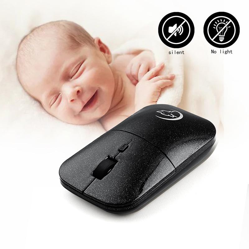 

Computer Mouse Wireless 6 Buttons 2.4G 2400 DPI Ergonomic The Silent Mini USB Battery Cute Optical Laptop For PC Mice