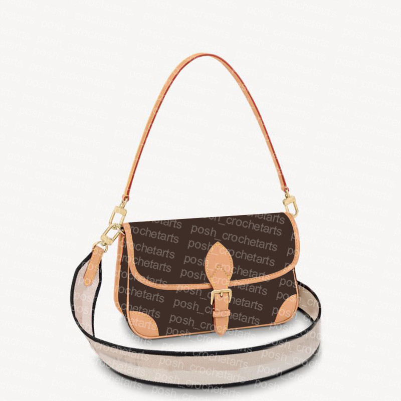 

Coated Canvas Shoulder Bags DIANE SATCHEL Fashion Women's purse, As photo