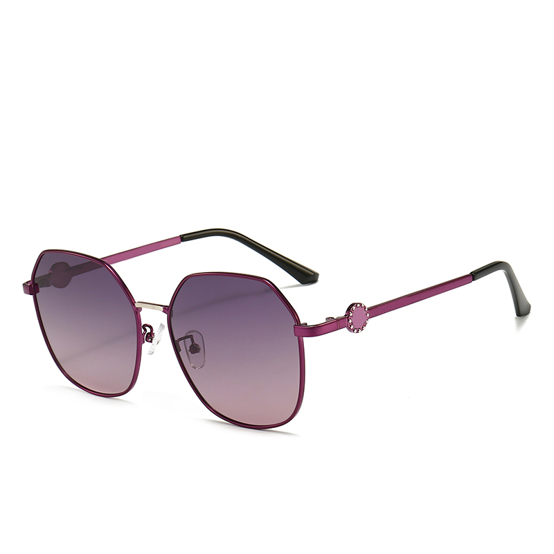 

Brand Frame Oval Polarized Sunglasses Women Fashion UV Protector Lens Driving korea Glasses Female Mirror