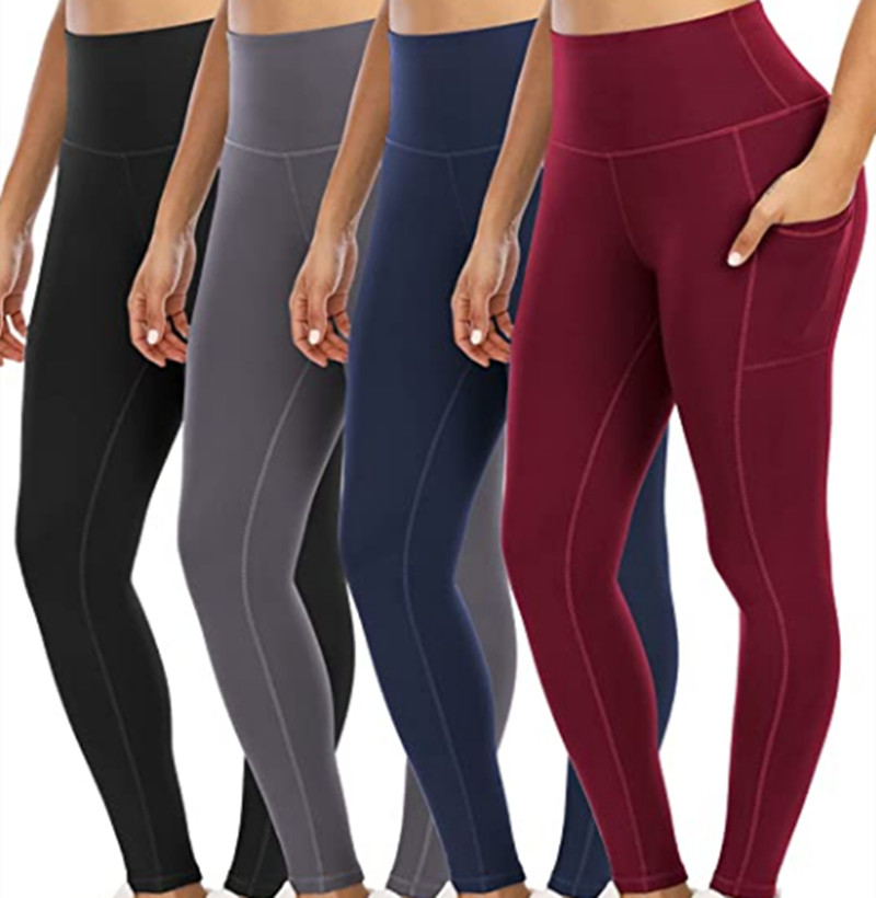 

Yoga Pants with Pockets for Women High Waist Workout Pant Leggings Gym Fitness Lady Overall Full Tights, Extra customs tax