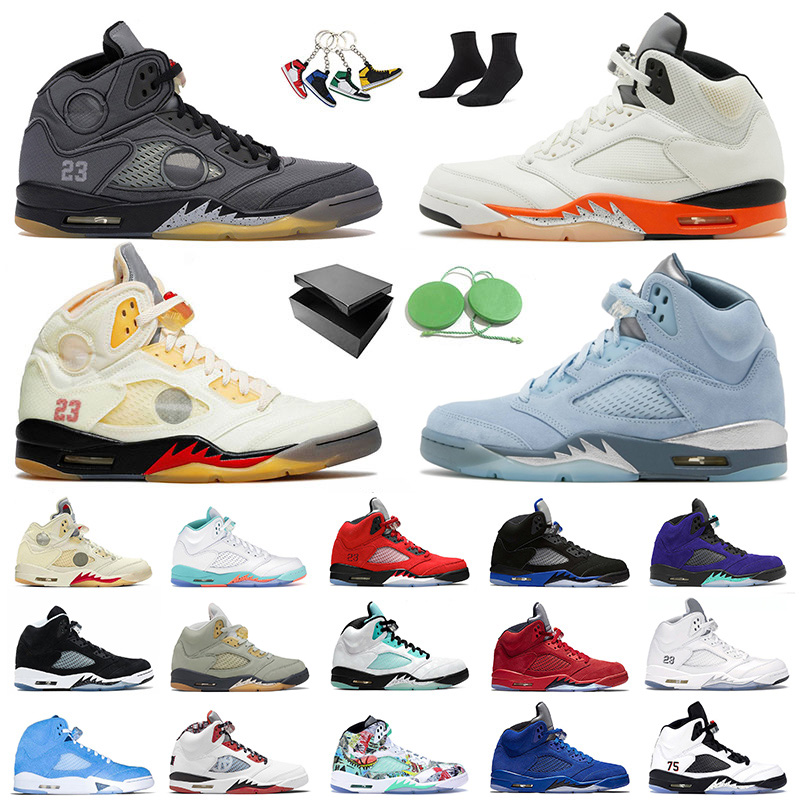 

Jordan 5 With Box Jorden 5s Retro Jumpman Mens Basketball Shoes Blue Bird Trainers Shattered Backboard White Florida Gators Off Black Muslin Bluebird Designer, B15 blue suede 40-47