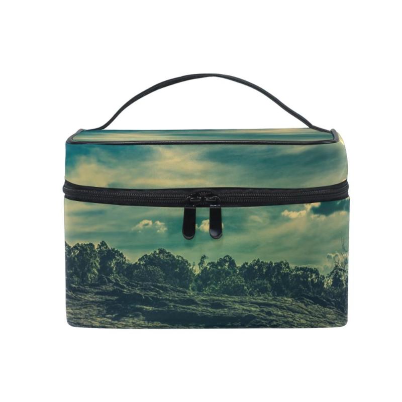 

Women Cosmetic Bag Cosmetics Organizer Travel Necessaries Waterproof Makeup Multifunction Toiletry Make Up Bolsa Bags & Cases