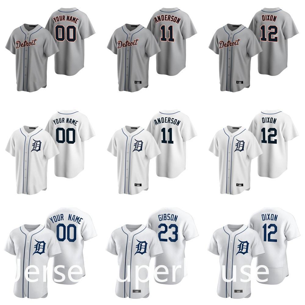 

2020 Baseball Jerseys Womens Spencer Turnbull Jersey Christin Stewart Brandon Dixon Matthew Boyd Jacoby Jones Niko Goodrum Custom Stitched, Youth white flex base