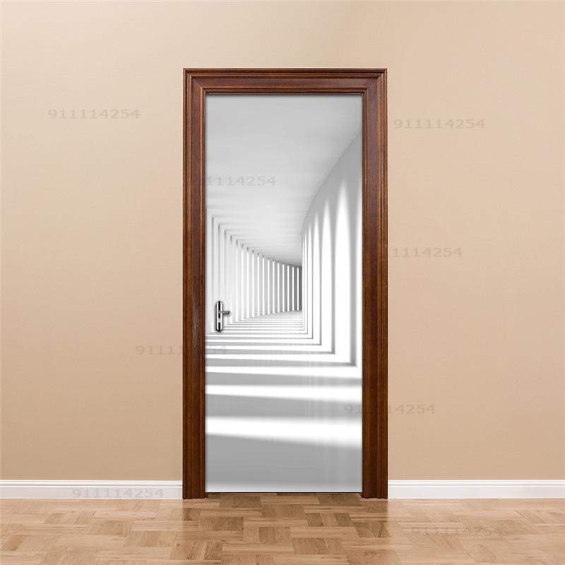

Wallpapers Simple 3D Stereo Abstract Art Space Mural Wallpaper Home Decoration Wall Painting Living Room Door Sticker
