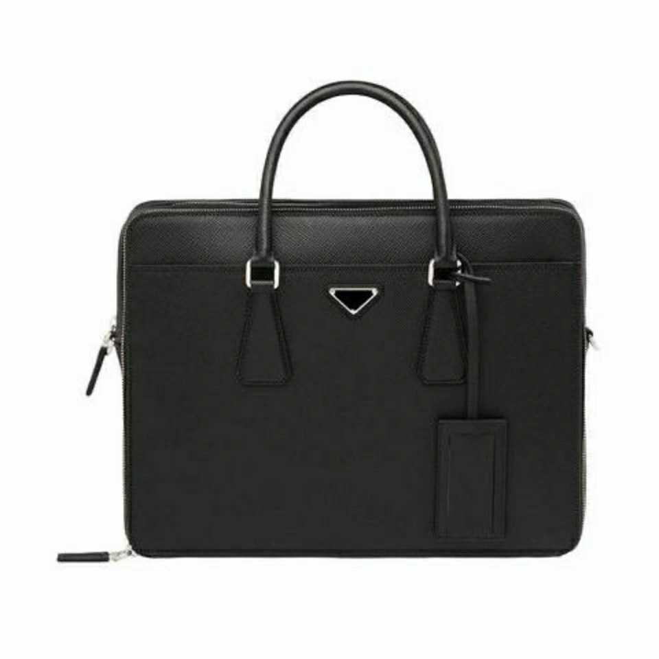 

Handbags Shoulder Bags Men Luxury Designers Bag Briefcases business Affairs Bag Laptop Bag Package Purse #302, Black