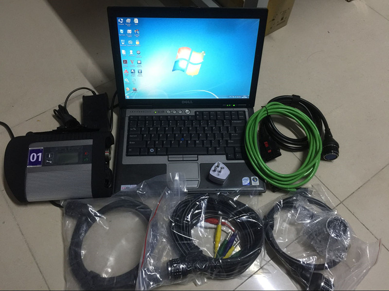 

mb star compact c4 diagnostic tool with software ssd super d630 laptop for truck and car scanner ready to use