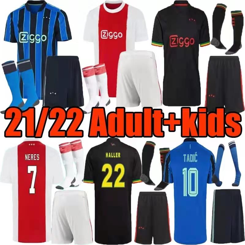 

21 22 ajaxes Bob Marley Soccer Jerseys TADIC BERGHUIS HALLER Third black Kit BLIND NERES CRUYFF KLAASSEN GRAVENBERCH 2022 football shirts me