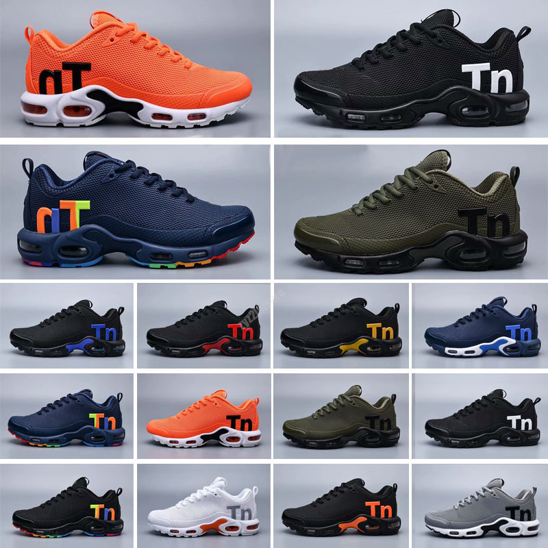 

KPU Mercurial Plus Tn 2022 Mens Tn SE Black White Orange Desinger Running Shoes Men Trainers Sports Sneakers Size 40-46, Standard size
