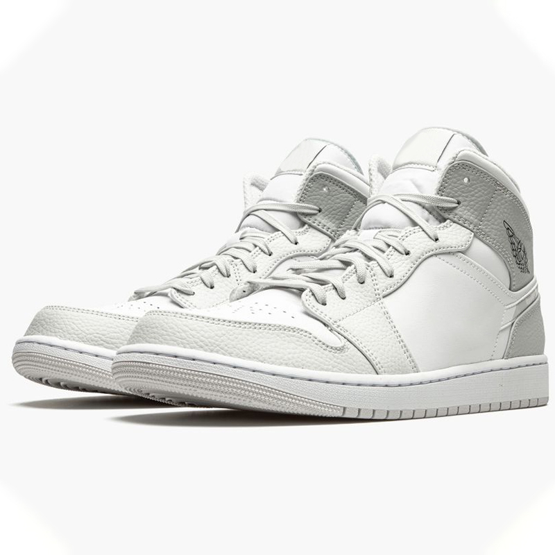 

Jumpman 1 MID White Camo WHITE/PHOTON DUST-GREY FOG Basketball Shoes WHITEX Men/Women Outdoor Sneakers Sports With Original Box Fast Delivery