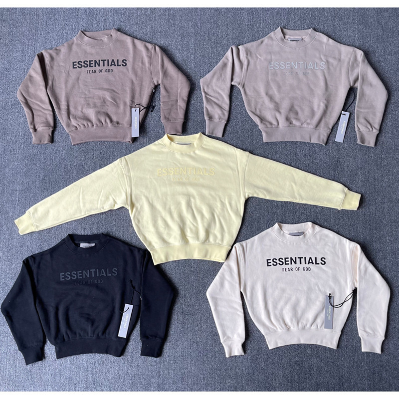 

Children's Essentials kids fashion fog children's feel of God men's casual round neck sweater top, Yellow