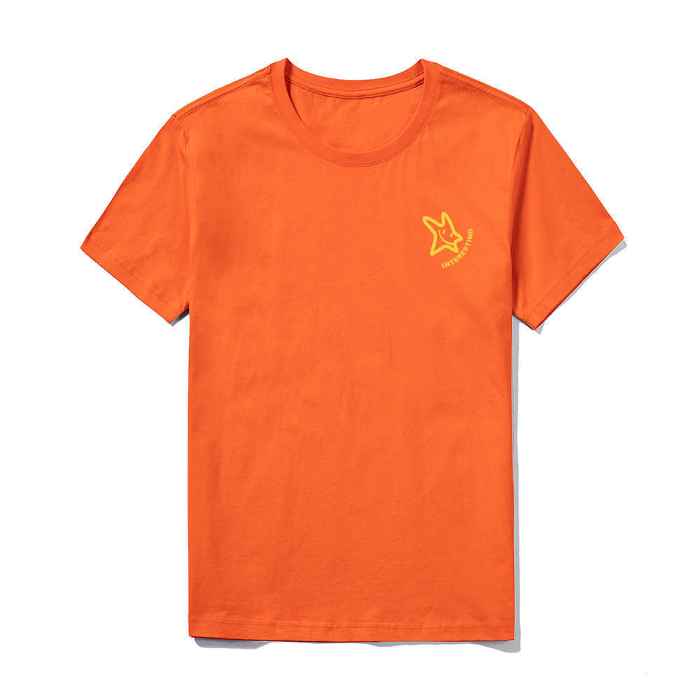 

Summer Cotton T Shirts Men Star Print O Neck Multicolor Solid Tops Clothing Casual Shirt Men Streetwear Cool Tee Shirts 210603, Zd0011-23white