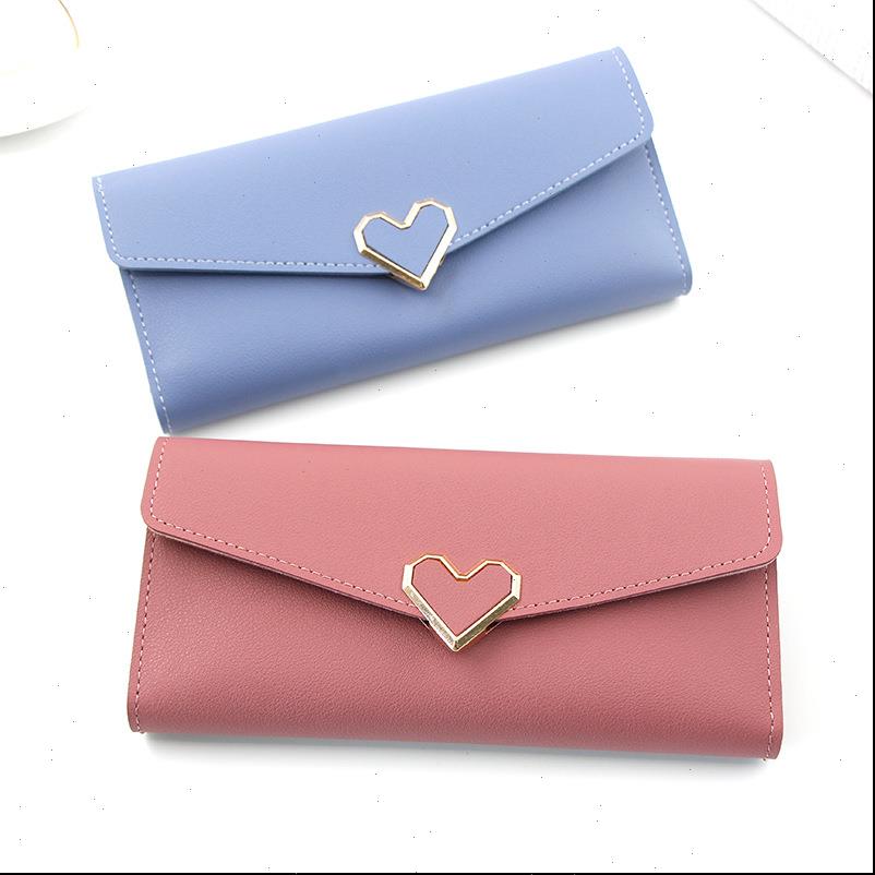 

womens cute heart long wallets pu leather coin purse female clutch money wallet billetera carteras porte feuille femme, Red;black
