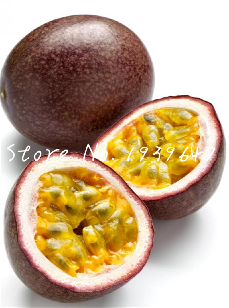 

50 Pcs seeds Passion bonsai, Sweet(Passiflora incarnata)Passion Fruit Tropical Flower outdoor Plants For Home Garden Natural Growth Variety of Colors Aerobic Potted