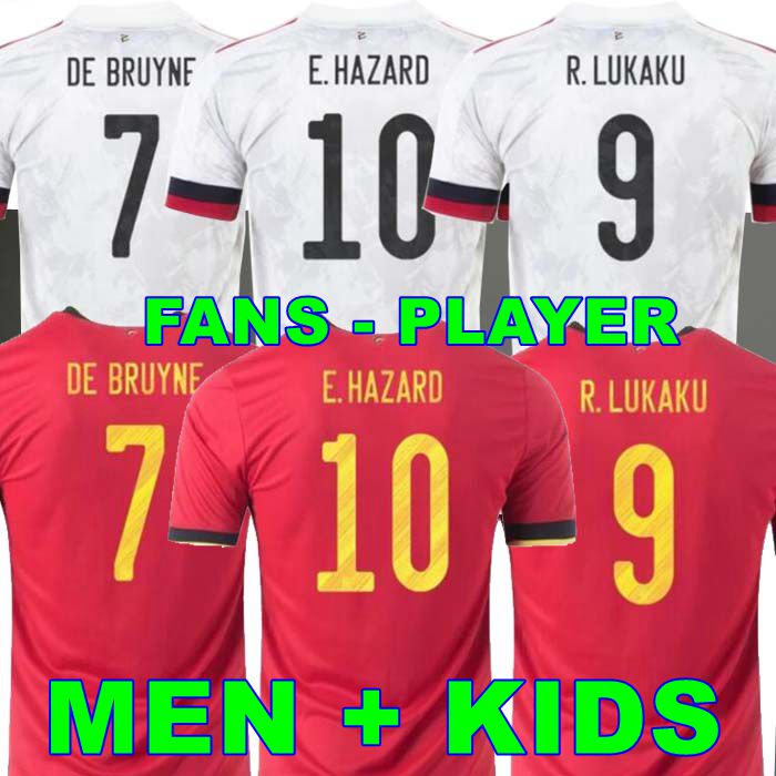 

Player version 2020 2021 Belgium jersey uniforms man kids BATSHUAYI CARRASCO LUKAKU HAZARD DE BRUYNE football jersey H.VANAKEN TIELEMANS soccer jersey 20 21, Home kids