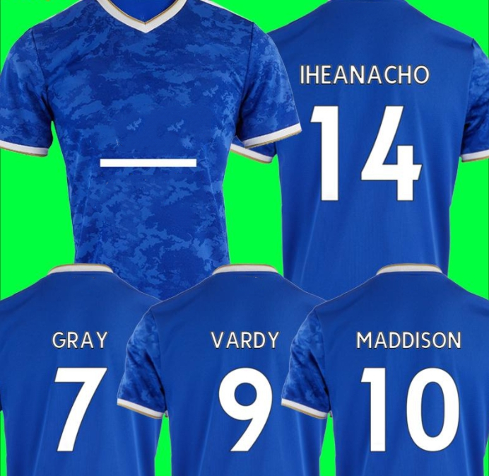 

soccer jersey 21 22 football shirt 2021 2022 VARDY NDIDI MADDISON IHEANACHO TIELEMANS GRAY BARNES MORGAN RICARDO city uniforms Men + kids kit, Not for sale