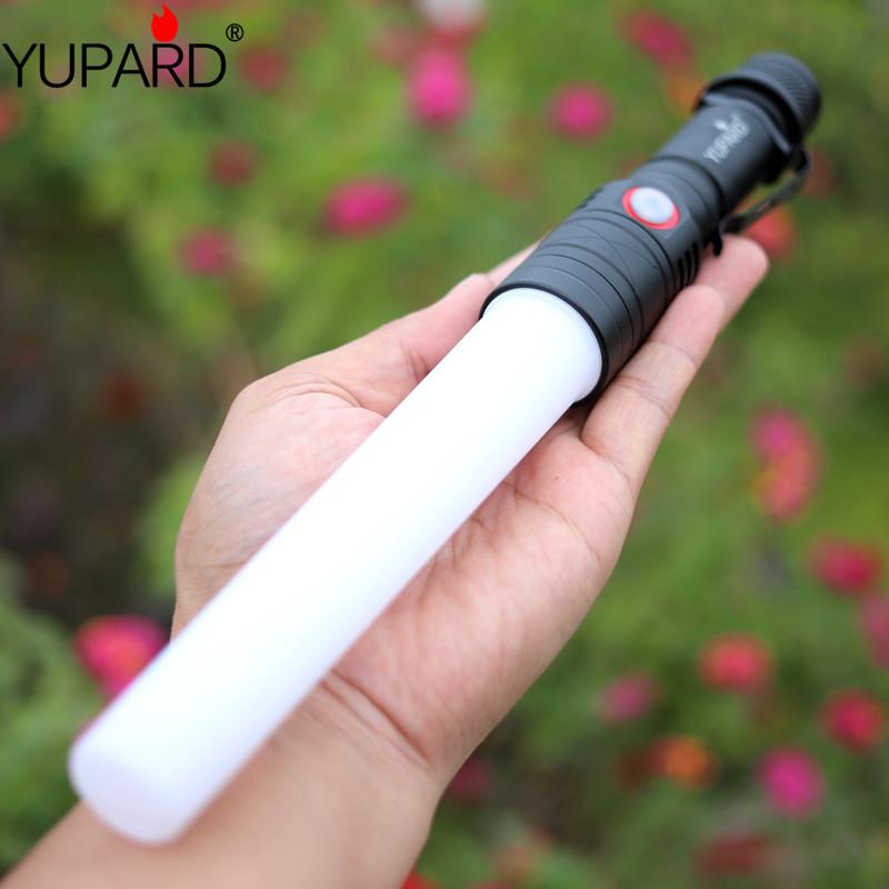 

Fashion White Light Blue Red USB Rechargable LED Soft Mask Zoom For Night Lighting Work Flashlights Torches