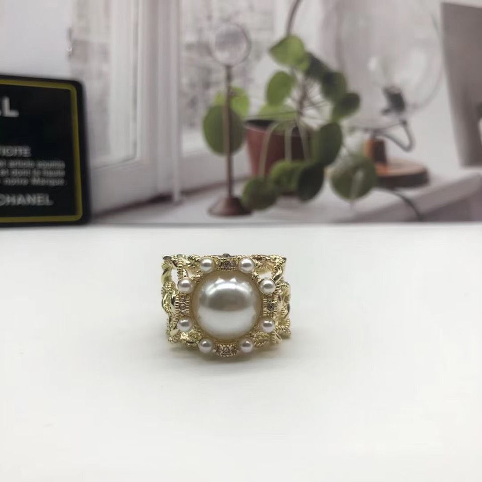 

Luxury Wedding Rings open tb female personality elegant cold wind simple index finger Court temperament, Slivery;golden