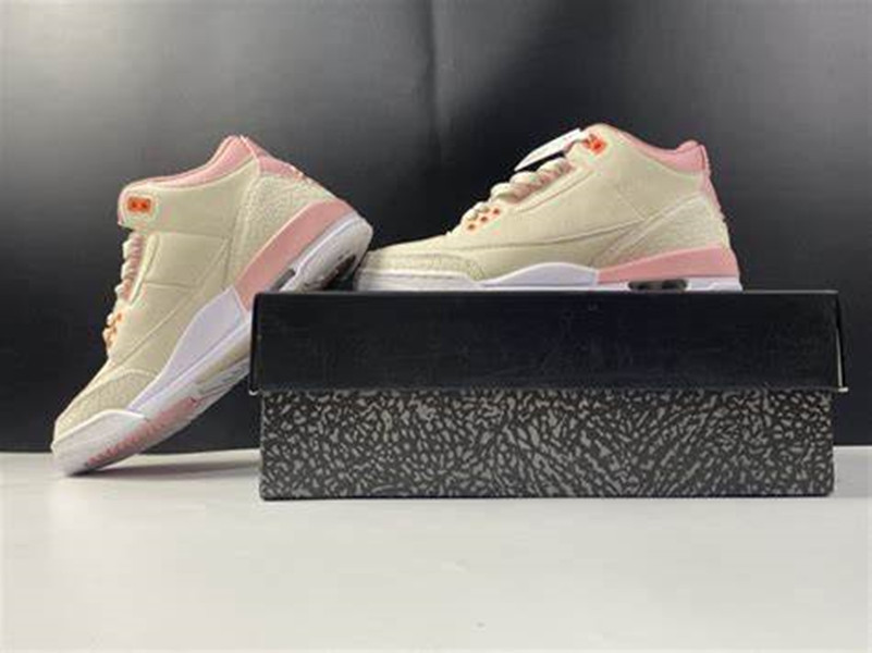 Wmns JUMPMAN 3 Retros SHOES Tinker NRG Gris Rose Rose Blanc CK9246-116 Chaussure de basket Baskets de plein air Baskets de sport avec boîte d'ori