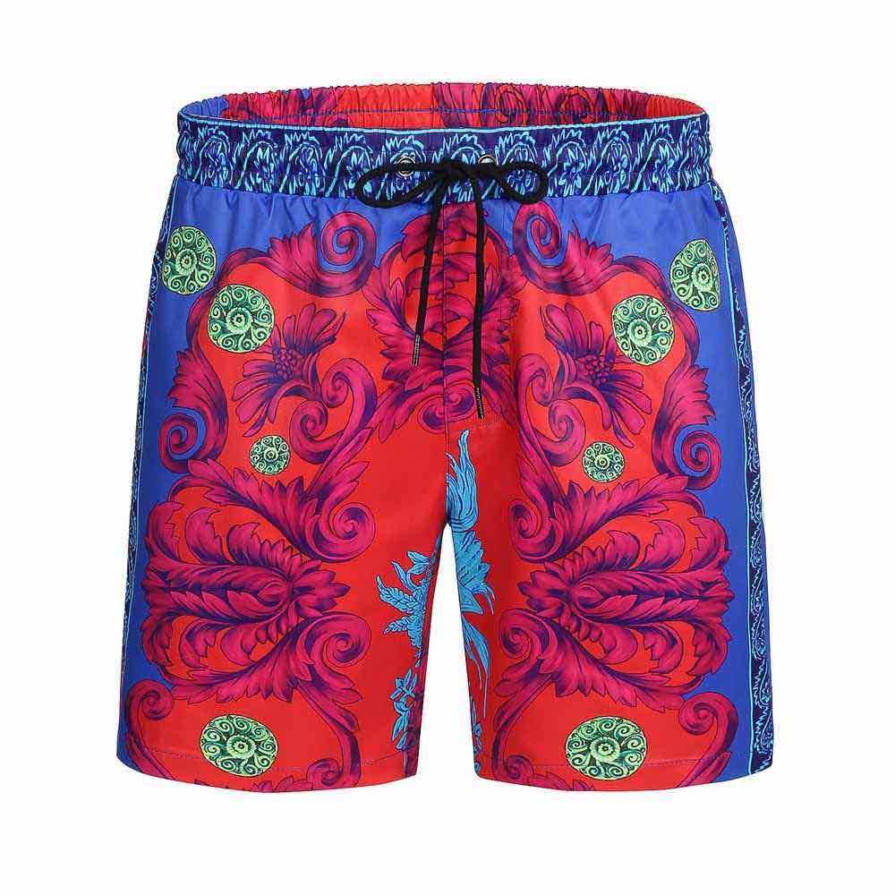 

2021 Hot-Selling Mens Summer Quick Dry Thin Beach Shorts Fitness Sweatpants Gyms Workout Male Short Pants Plus Size M-3XL