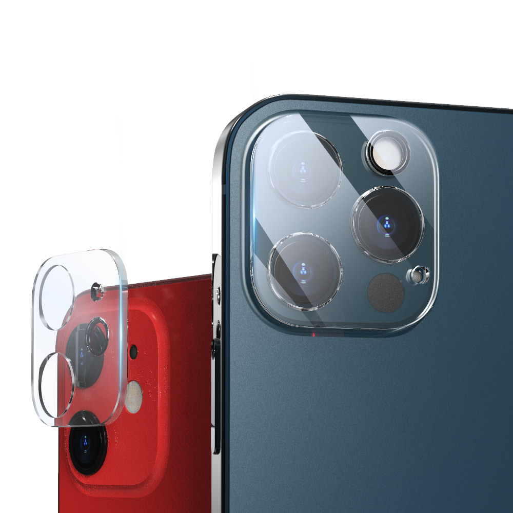 

For iPhone 12 11 PRO MAX Back Camera Lens Protector 3D transparent rear Phone anti-scratch protective film