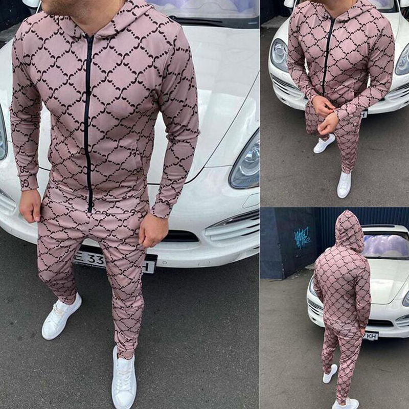 

Designer Mens tracksuit Luxury Men Sweatsuits Long sleeve Fashion Basketball Pocket Running Casual Man Clothes Outfits Pants jacket two piec, Gray
