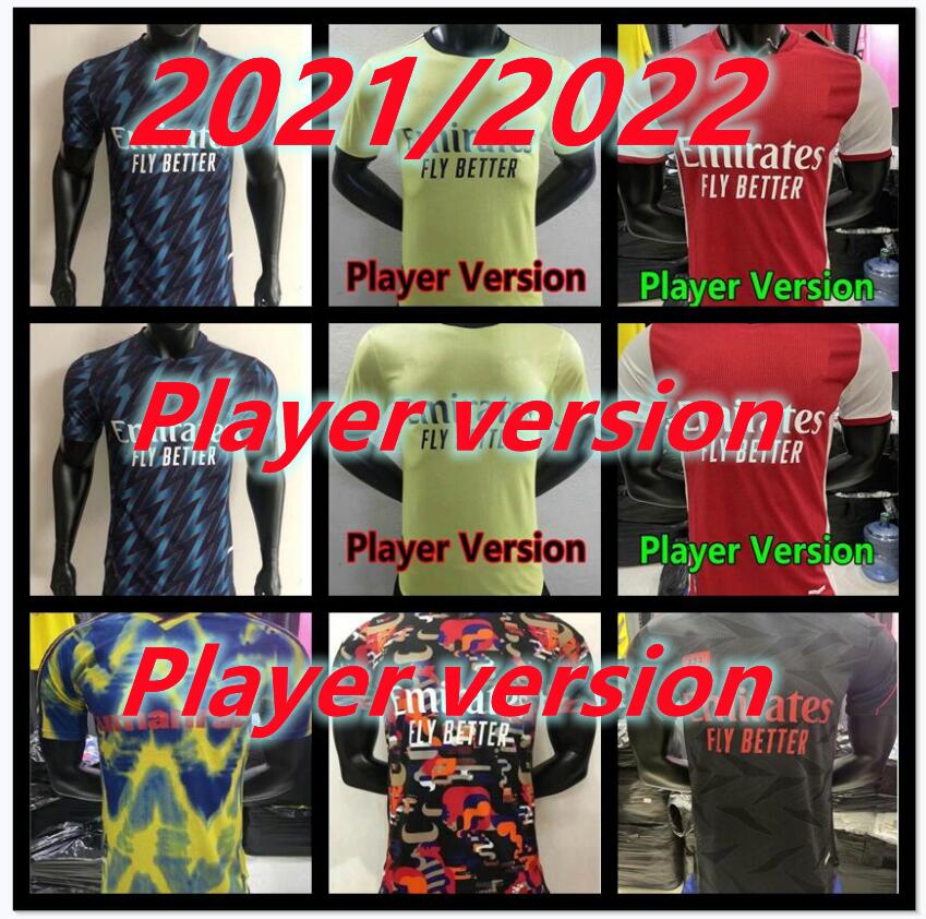 

ARSENA Men 21 22 Player version FC soccer jersey ODEGAARD SAKA NICOLAS TIERNEY HENRY WILLIAN MAITLAND-NILES 2021 2022 football shirts