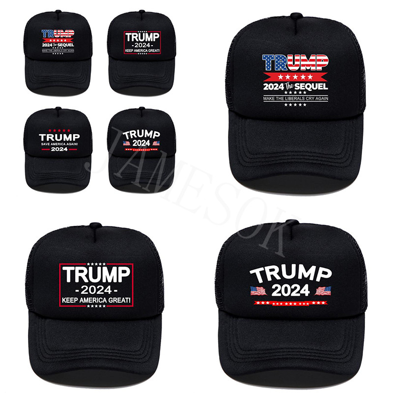 

Black Trump baseball cap election caps presidential US outdoor Party Hats 4 style DB897