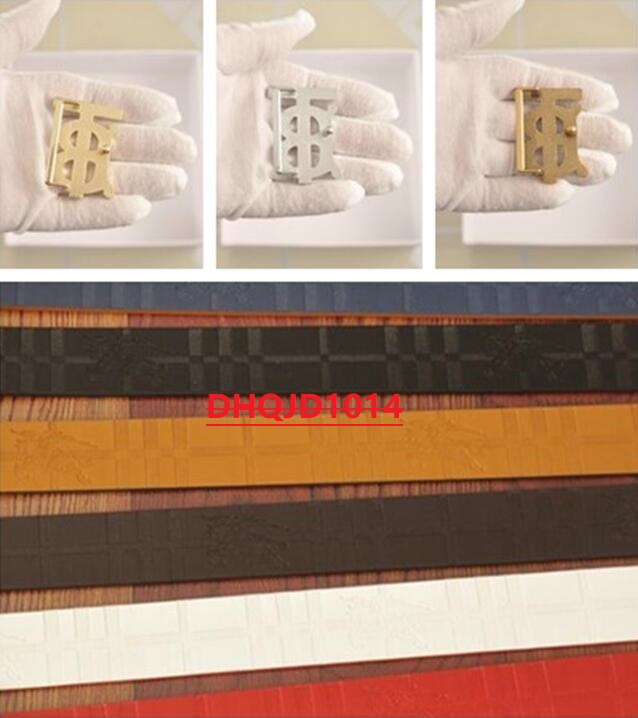 

2021 Fashion Big buckle genuine leather belt with box designer men women high quality belts Gold, silver and copper tri-color buckle, Original box