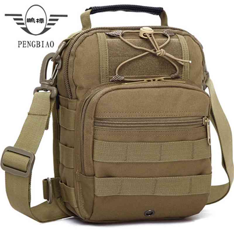 

Multifunctional camouflage single shoulder outdoor backpack diagonal cross men's and women's Travel Bag Canvas mountaineering bag, Black