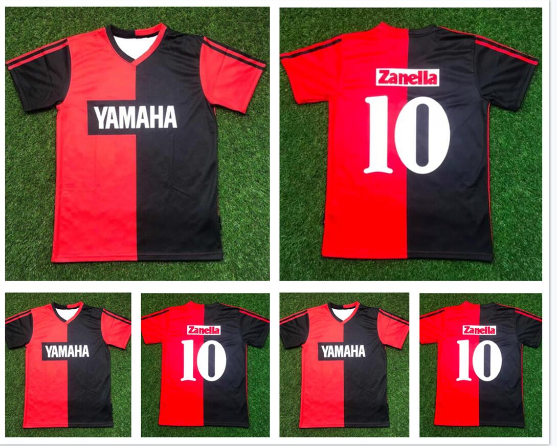 

#10 MARADONA 1993 NEWELLS OLD BOYS RETRO SOCCER JERSEY vintage football shirt MENS commemorate Camiseta de futbol classic Maillot de foot