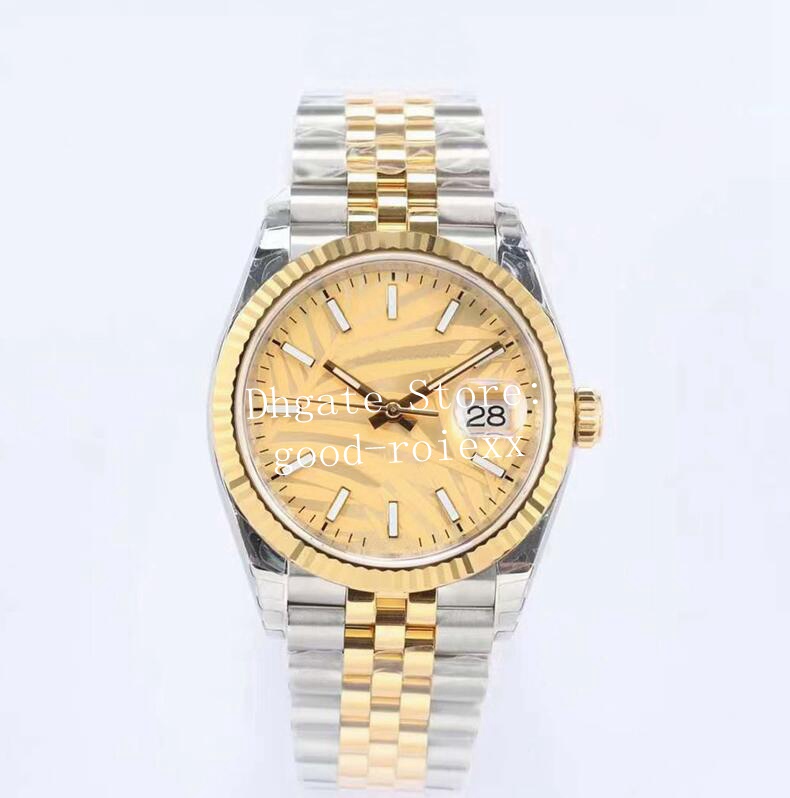 

36mm Dressing Watches Men's Watch Automatic Cal.3235 Movement Eta 126233 Men 126231 EW 904L Steel Jubilee Bracelet Date EWF Yellow Gold Wristwatches Fashion, Box