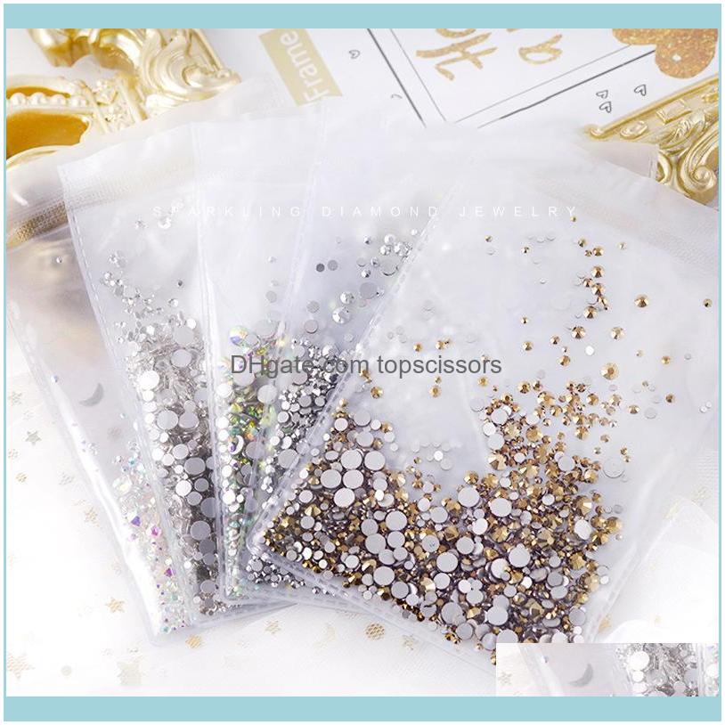 

Nail Salon Health & Beautynail Art Decorations 1440Pcs /1Pack Crystal Rhinestones For Nails Ab Gem Mixed Size (Ss6-Ss20) Rhinestone Drop Del