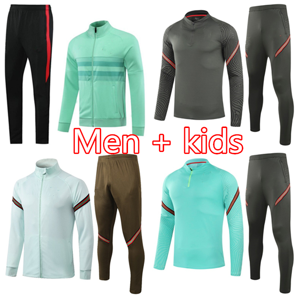 

2022 Portuguese Men kids soccer tracksuit jacket 2021 Portugues JOAO FELIX survetement football training suit jogging chandal futbol, 17