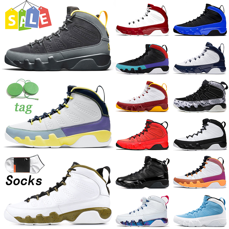 

Outdoor Sports 9 9s University Gold Basketball Shoes Jumpman Air Jorden Mens Retro Change The World Statue Gym Red Space Jam Motorboat Jones Jorden9s Sneakers 40-47, C5 gym red