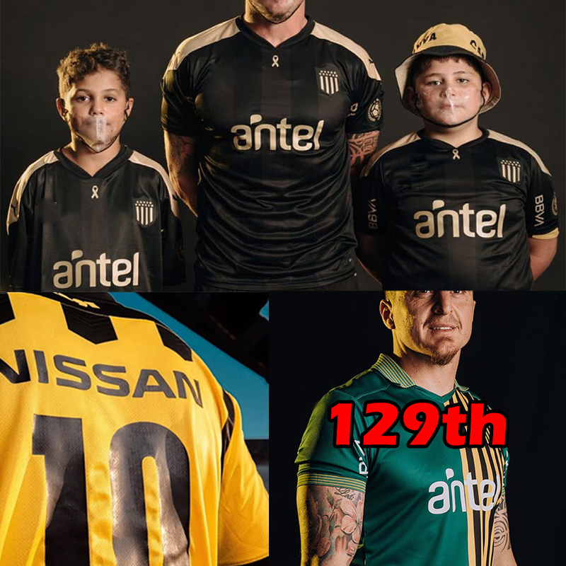 

130 Años Uruguay Penarol Soccer Jerseys the latest jersey 130th Commemorative Edition 129th Club Atlético Peñarol 21/22 C.RODRIGUEZ 2021 2022 Men football shirts, 21 22 new
